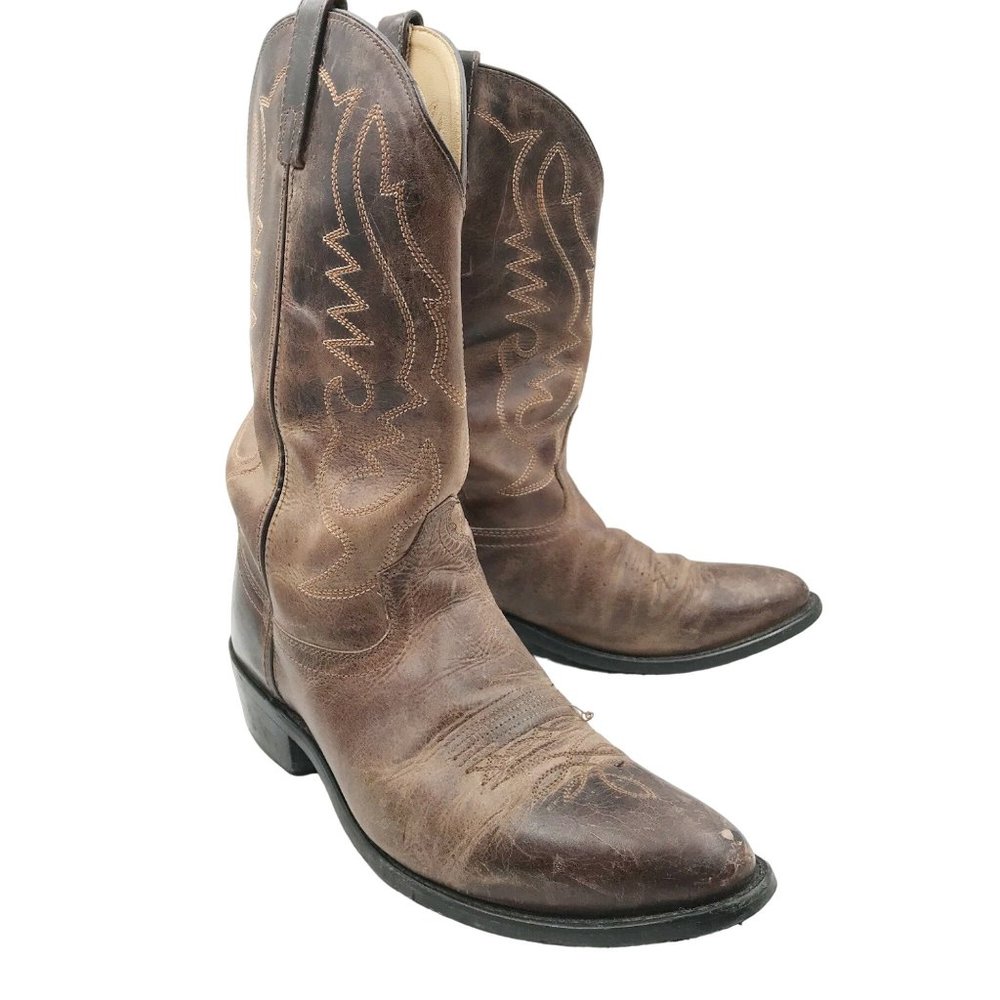 SMOKY MOUNTAIN Denver Western Embroidered Cowboy Boots Mens 10